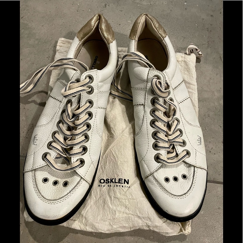Osklen MENS ZIG ZAG LIGHT RIVA SNEAKERS